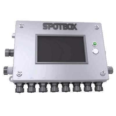 Débitmètre, contrôle du débit d'eau Spotbox pour Flowmaster